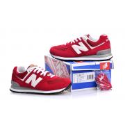 Chaussure New Balance Running 574 Rouge Pour Homme